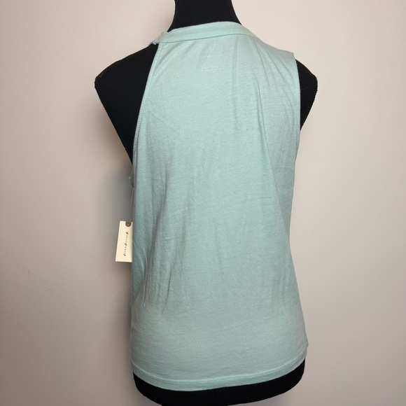 Mint Green Sleeveless Women's Top - Picture 3 of 9
